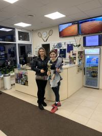 Победительница турнира Зеленкина Ольга